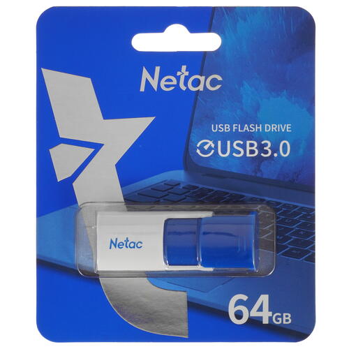 Купить Память USB Flash 64 ГБ Netac U182 [NT03U182N-064G-30BL]  5062496. Характеристики, отзывы и цены в Донецке