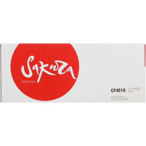 Купить Картридж лазерный SAKURA CF461X голубой  5363515. Характеристики, отзывы и цены в Донецке