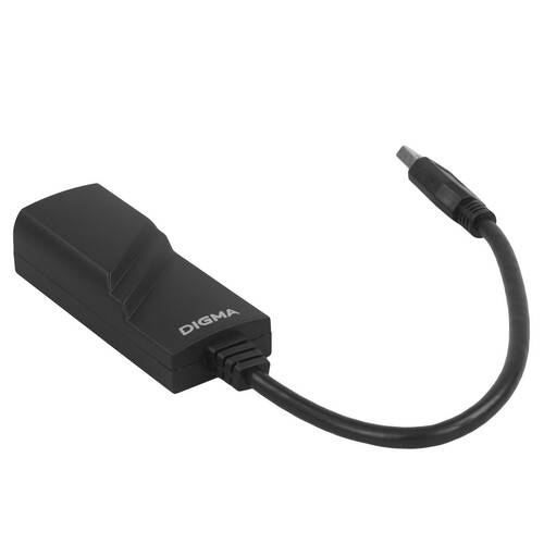 Купить Сетевая карта Digma D-USB3-LAN1000  9159412. Характеристики, отзывы и цены в Донецке