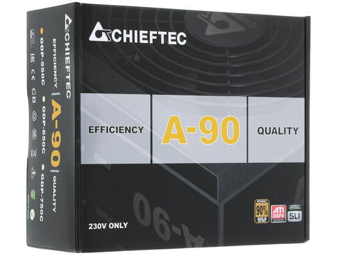 Купить Блок питания Chieftec A-90 550W  1215323. Характеристики, отзывы и цены в Донецке