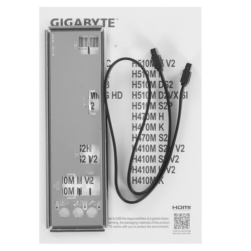 Купить Материнская плата GIGABYTE H410M K (rev. 2.0)  5621614. Характеристики, отзывы и цены в Донецке