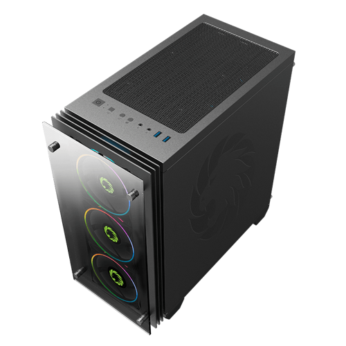 Купить Корпус GameMax Mini Stratos H609  черный  5370871. Характеристики, отзывы и цены в Донецке