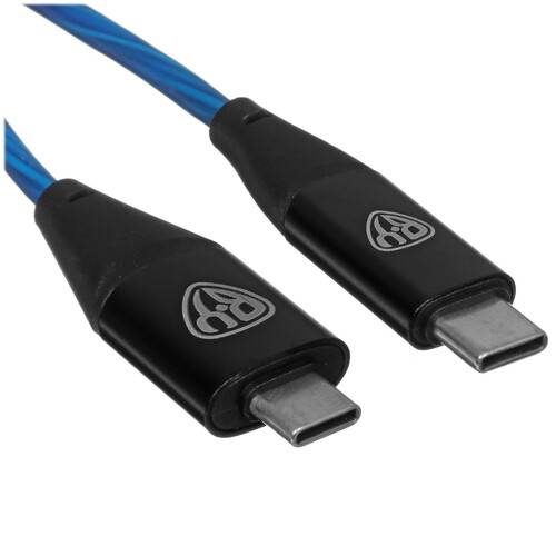 Купить Кабель круглый BY USB Type-C - USB Type-C синий 1.5 м  5482268. Характеристики, отзывы и цены в Донецке