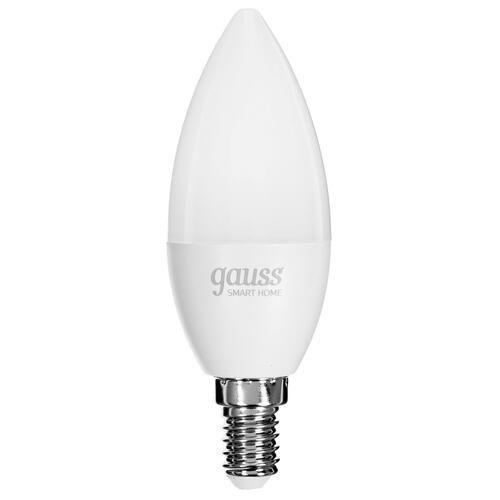 Купить Умная светодиодная лампа Gauss LED IoT E14 С37 RGB  1676667. Характеристики, отзывы и цены в Донецке