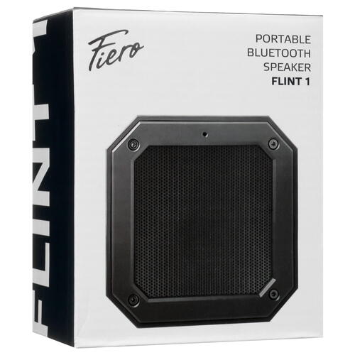Купить Портативная колонка Fiero Flint 1 FR350, черный  5401872. Характеристики, отзывы и цены в Донецке