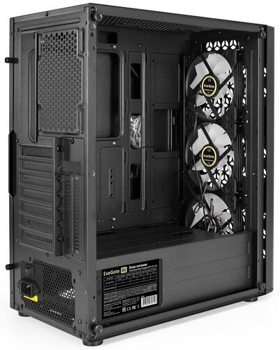 Купить Корпус ExeGate EVO-9202-NPX600 [EX294972RUS] черный  9101576. Характеристики, отзывы и цены в Донецке