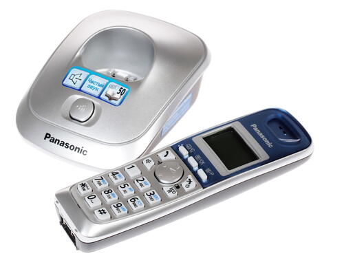 Купить Телефон беспроводной (DECT) Panasonic KX-TG 2511RUS  0189375. Характеристики, отзывы и цены в Донецке