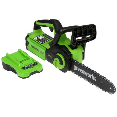 Купить Аккумуляторная цепная пила GreenWorks G40CS30IIK2  40V  5081486. Характеристики, отзывы и цены в Донецке