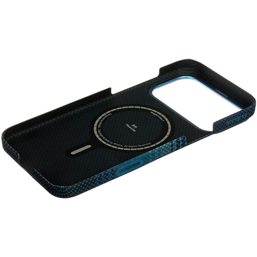 Купить Накладка  Pitaka Ultra-Slim Case для Apple iPhone 17 Pro Max синий/голубой  5641003. Характеристики, отзывы и цены в Донецке