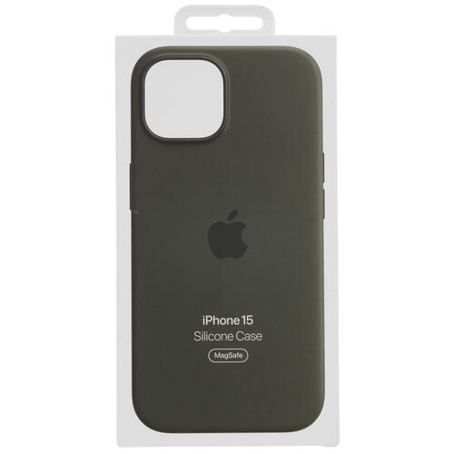 Купить Накладка  Apple Silicone Case для Apple iPhone 15 зеленый  5432356. Характеристики, отзывы и цены в Донецке