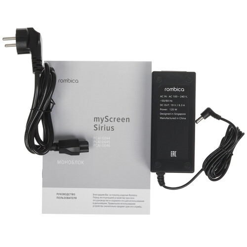 Купить 23.8" Моноблок Rombica myScreen Sirius  5482562. Характеристики, отзывы и цены в Донецке