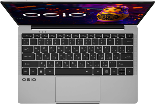 Купить 14" Ноутбук OSiO FocusLine F140i-017 серый  5646850. Характеристики, отзывы и цены в Донецке