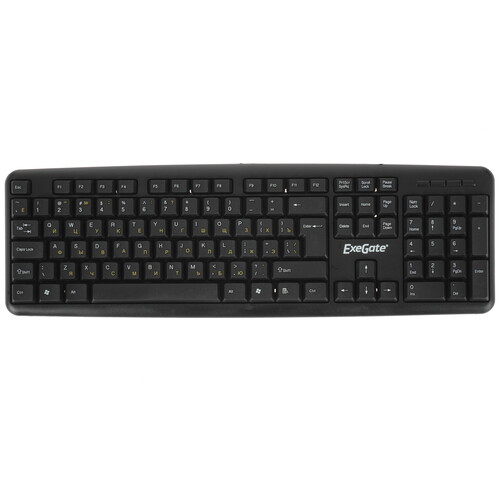Купить Клавиатура проводная ExeGate LY-405 [EX287138RUS]  5354971. Характеристики, отзывы и цены в Донецке