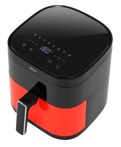 Купить Аэрогриль Kitfort КТ-2291 красный  9256816. Характеристики, отзывы и цены в Донецке