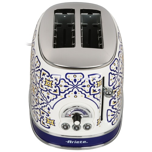 Купить Тостер Ariete 00C01551CAR0 Capri белый  9267726. Характеристики, отзывы и цены в Донецке