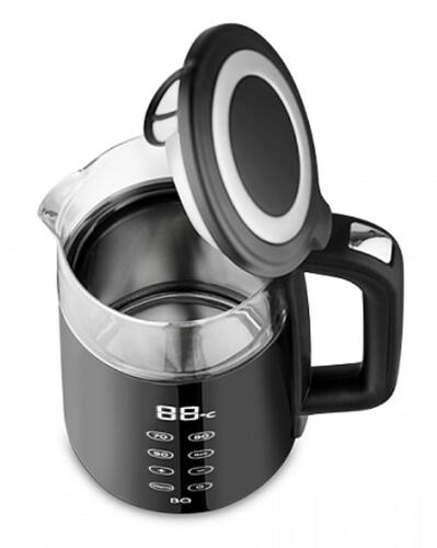 Купить Электрочайник BQ KT1705P черный  9072996. Характеристики, отзывы и цены в Донецке