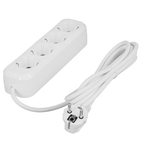 Купить Удлинитель Defender R340 белый  9231117. Характеристики, отзывы и цены в Донецке