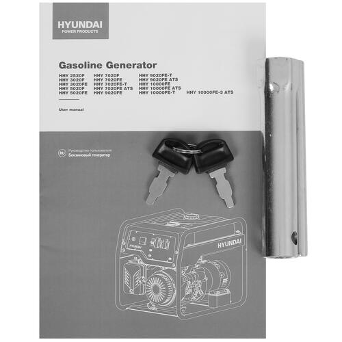 Купить Электрогенератор   бензиновый Hyundai HHY 5020FE  1289226. Характеристики, отзывы и цены в Донецке