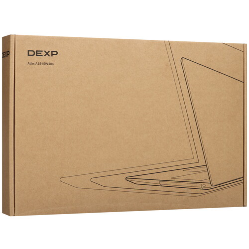 Купить 15.6" Ноутбук DEXP Atlas A15-I5W404 серебристый  9115197. Характеристики, отзывы и цены в Донецке