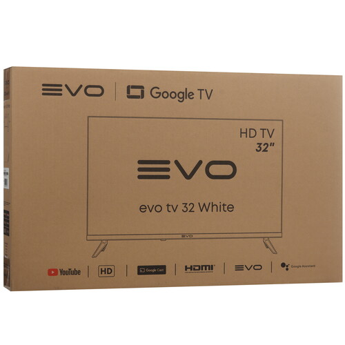 Купить 32" (80 см) Телевизор EVO TV 32 белый  5607177. Характеристики, отзывы и цены в Донецке