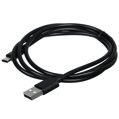 Купить Кабель круглый KingPrice USB Type-C - USB 2.0 Type-A черный 1 м  5608651. Характеристики, отзывы и цены в Донецке