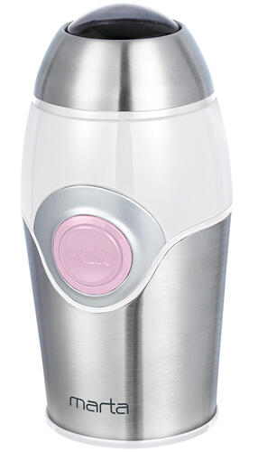 Купить Кофемолка электрическая MARTA MT-2169 розовый  9058523. Характеристики, отзывы и цены в Донецке