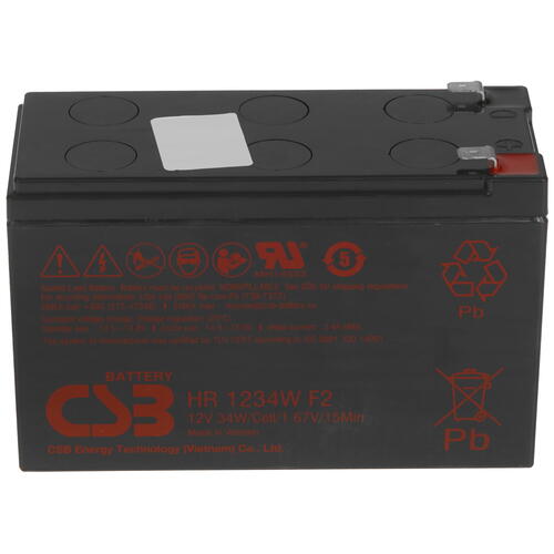 Купить Аккумуляторная батарея для ИБП CSB HR 1234W F2  5416688. Характеристики, отзывы и цены в Донецке