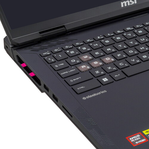 Купить 18" Ноутбук MSI Raider A18 HX A9WJG-024RU черный  5613299. Характеристики, отзывы и цены в Донецке