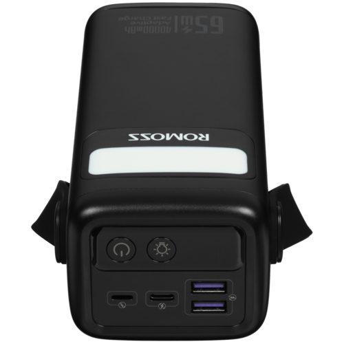 Купить Портативный аккумулятор Romoss PMT40 Pro черный  5476329. Характеристики, отзывы и цены в Донецке