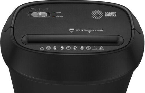 Купить Уничтожитель бумаг Cactus CS-SH-P8  9268151. Характеристики, отзывы и цены в Донецке