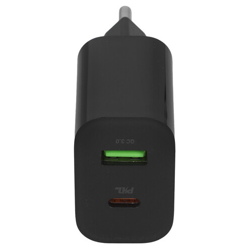 Купить Сетевое зарядное устройство Hoco C80A Plus Rapido черный  9244330. Характеристики, отзывы и цены в Донецке