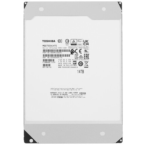 Купить LFF (3.5") Серверный HDD Toshiba Enterprise Capacity  5408781. Характеристики, отзывы и цены в Донецке