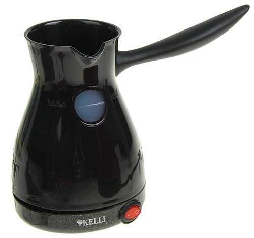 Купить Электрическая турка Kelli KL-1445 черный  5359646. Характеристики, отзывы и цены в Донецке