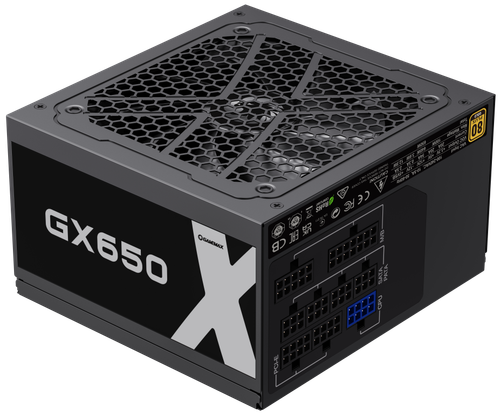 Купить Блок питания GameMax GX-650 Modular  черный  9081308. Характеристики, отзывы и цены в Донецке