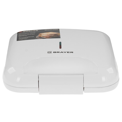 Купить Сэндвичница BRAYER BR 2203 WH белый  9909898. Характеристики, отзывы и цены в Донецке