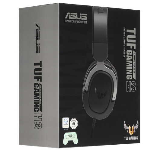 Купить Проводные наушники ASUS TUF Gaming H3 серый 2019  1608681. Характеристики, отзывы и цены в Донецке
