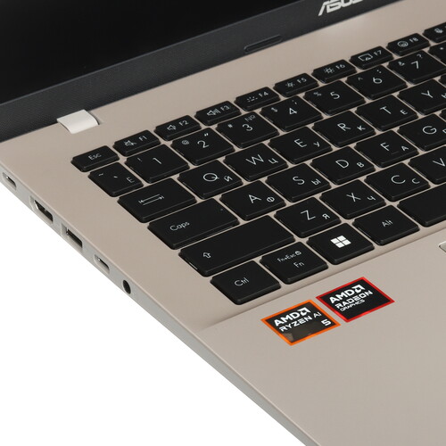 Купить 14" Ноутбук ASUS Vivobook 14 M1407KA-LY029 золотистый  5612600. Характеристики, отзывы и цены в Донецке