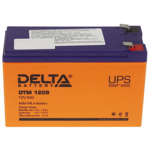 Купить Аккумуляторная батарея для ИБП Delta DTM 1209  1104696. Характеристики, отзывы и цены в Донецке