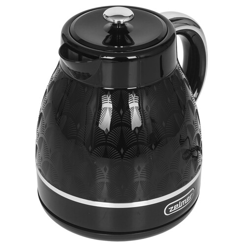 Купить Электрочайник Zelmer ZCK7640 черный  9113720. Характеристики, отзывы и цены в Донецке