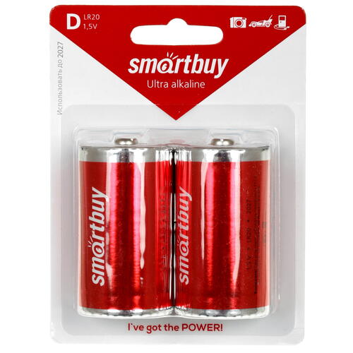 Купить Батарейка Smartbuy Ultra D / D (LR20/R20/ER34615)  5035484. Характеристики, отзывы и цены в Донецке