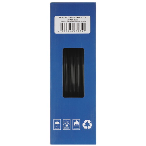 Купить Пластик NVPRINT ASA Black  9158595. Характеристики, отзывы и цены в Донецке