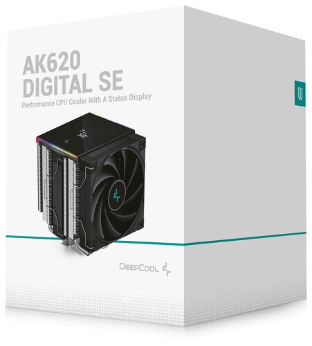 Купить Кулер для процессора DEEPCOOL AK620 DIGITAL SE  5635673. Характеристики, отзывы и цены в Донецке