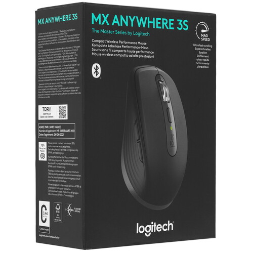 Купить Мышь беспроводная Logitech MX Anywhere 3S  9188998. Характеристики, отзывы и цены в Донецке