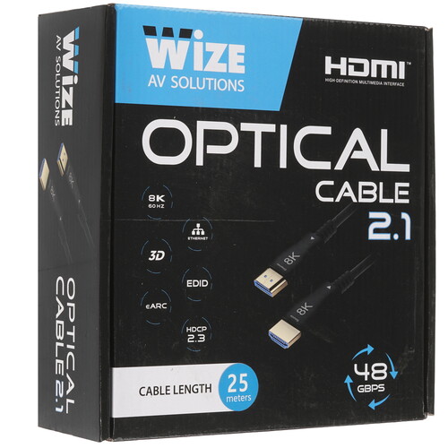 Купить Кабель однонаправленный Wize HDMI - HDMI, 25 м  9197556. Характеристики, отзывы и цены в Донецке