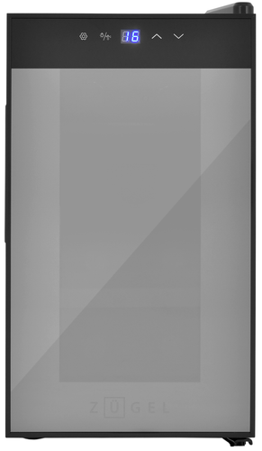 Купить Винный шкаф ZUGEL ZTWF82B черный  9238036. Характеристики, отзывы и цены в Донецке