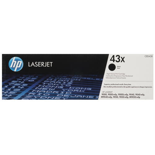Купить Картридж лазерный HP 43X (C8543X) черный, с чипом  0003722. Характеристики, отзывы и цены в Донецке