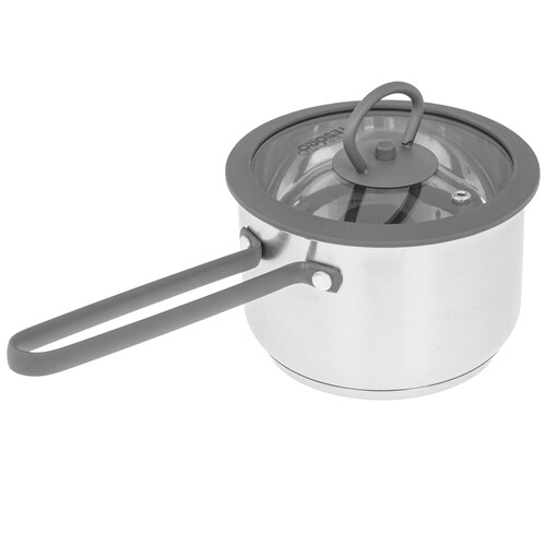 Купить Ковш Tesoro Tivoli КС812 1.2 л серебристый  9165247. Характеристики, отзывы и цены в Донецке