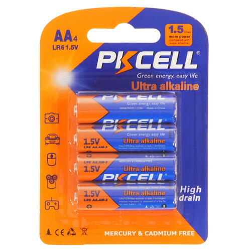 Купить Батарейка PKCELL Ultra AA / AA (LR6/ER14505/FR6/R6P)  9105741. Характеристики, отзывы и цены в Донецке