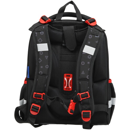 Купить Рюкзак BRAUBERG LUMINOUS Danger черный  9128294. Характеристики, отзывы и цены в Донецке