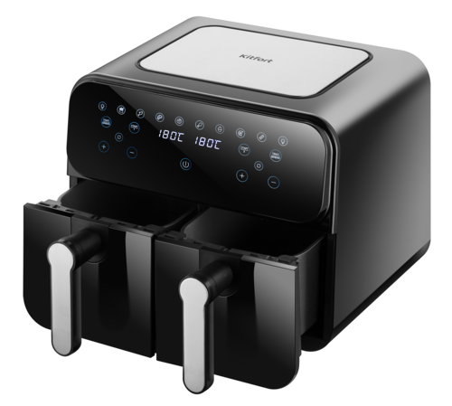 Купить Аэрогриль Kitfort КТ-2271 черный  9250681. Характеристики, отзывы и цены в Донецке